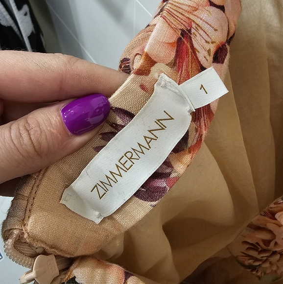 Zimmermann Candescent Plunge Neck Mini - Picture 3 of 6